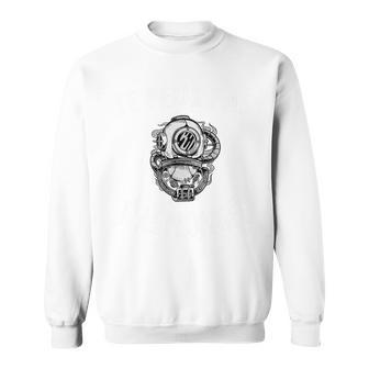 Je Peux Pas J'ai Plongée Plongeurcaphandrier Rétro Haut De Gamme Sweater e - Cadeauxyz