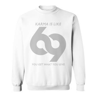 Karma Is Like 69 Camisa de entrenamiento - Regaloses