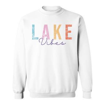 Lake Life Boating Adventures & Mountain Wilderness Sweatshirt - Thegiftio UK