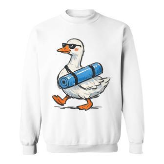 Lindo Ganso Yoga Dibujo Camisa de entrenamiento - Regaloses