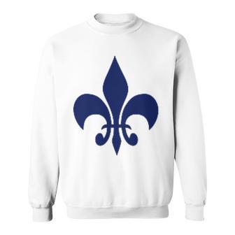 Lys Jaune Fleur De Lis Lys Français Petite Forme Géométrique Sweater e - Cadeauxyz