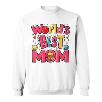 Mejor Mamá Del Mundo Motivo Café Día De La Madre Camisa de entrenamiento - Regaloses