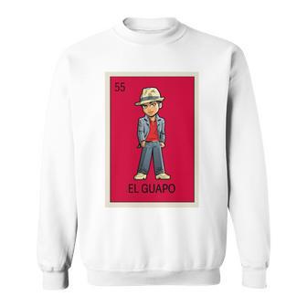 Mexican Lottery s Mexican El Guapo Handsome Man Performance Sweatshirt | Seseable UK
