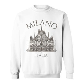 Milano Italia Catedral Del Duomo Arquitectura Italia Camisa de entrenamiento - Regaloses