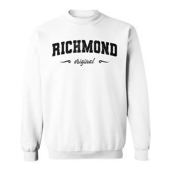 Nombre Original De Richmond California Retro Ciudad Natal Richmond Camisa de entrenamiento - Regaloses