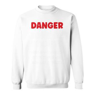 Péteur Danger Zone De Prouts Humour Homme Prout Haut De Gamme Sweater e - Cadeauxyz