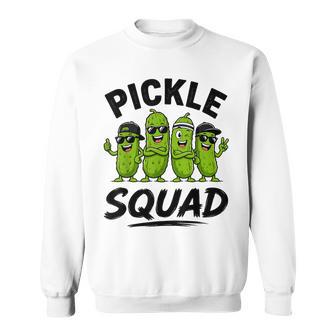 Pickle Squad Pickles Pickle Lover Sweatshirt - Thegiftio UK