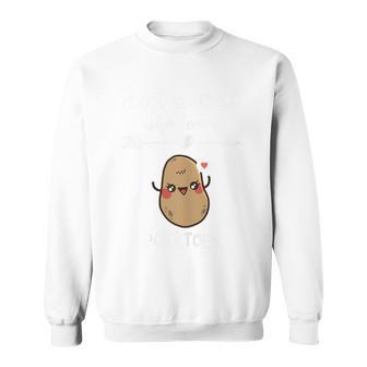 Potato Potato Lover Cartoon Potato Sweatshirt - Thegiftio UK