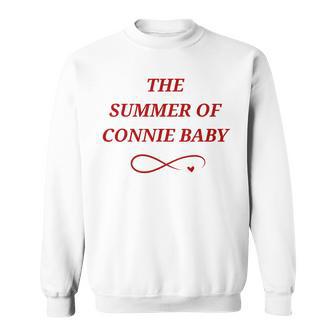 Slogan Humoristique Theummer Of Connie Baby 2025 Sweater e - Cadeauxyz