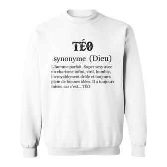 Synonyme Dieu Drôle Humour Sweater e - Cadeauxyz