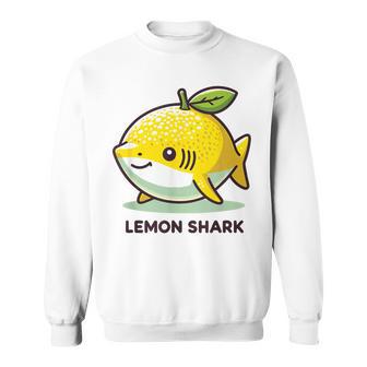 Tiburón Limón Animal Gracioso Hecho De Fruta Camisa de entrenamiento - Regaloses