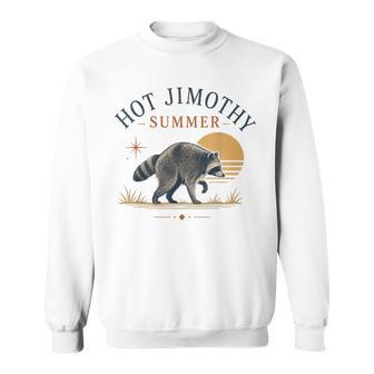 Vintage Caliente Jimothyerano Mapache Meme Puesta Deol Camisa de entrenamiento - Regaloses