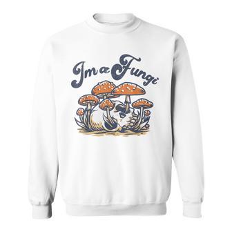 Vintage Im A Fungi Hongos Fun Guy Micología Divertida Camisa de entrenamiento - Regaloses