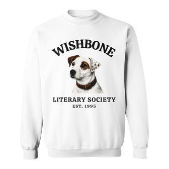 Wishbone Literary Society Vintage Book Dog Club Sweatshirt - Thegiftio UK