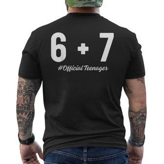13 Geburtstag Lustiges Meme 6 7 Geburtstag 13 Für Nager Jungen T-Shirt mit Rückendruck - Geschenkecke