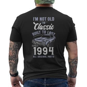 32 Cumpleaños 1994 Coche Clásico Camiseta Hombre Estampado Espalda - Regaloses