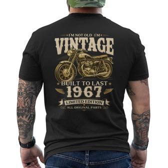 59 Cumpleaños Hombre Moto Biker Motero Intage 1967 Camiseta Hombre Estampado Espalda - Regaloses