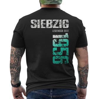 70 Geburtstag 70 Jahre Legendäreit 1956 T-Shirt mit Rückendruck - Geschenkecke