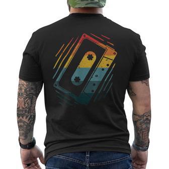80S 90S Amateurs De Musiqueintage Rétro Cassette Tape T-shirt imprimé au dos - Cadeauxyz