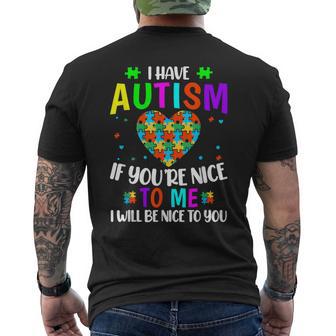 Aceptación Del Autismo Orgullo Autista Neurodiversidad Camiseta Hombre Estampado Espalda - Regaloses