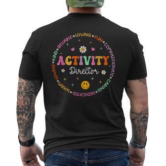 Activity Director Activity Professionals Week Healthcare Men's T-shirt Back Print | Seseable UK
