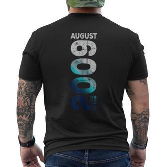 Agosto 2009 Edición Limitada 2009 Retro 2009Intage 2009 Camiseta Hombre Estampado Espalda - Regaloses