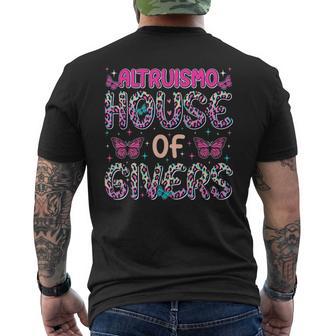 Altruismo House Of Givers Rca Givers School Spirit Men's T-shirt Back Print - Thegiftio UK