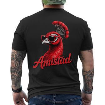 Amistad House Of Friendship School Spirit Students Men's T-shirt Back Print - Thegiftio UK