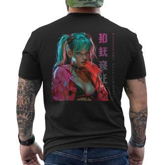 Anime Hentai Manga Larga Camiseta Hombre Estampado Espalda - Regaloses