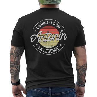 Antonin L'homme L'icône La Légende T-shirt imprimé au dos - Cadeauxyz