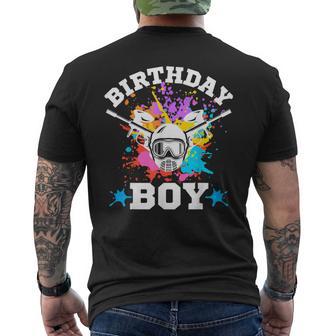 Arte De Paintball Genial Para Hombres Y Niños Amantes De La Fiesta De Paintball Camiseta Hombre Estampado Espalda - Regaloses