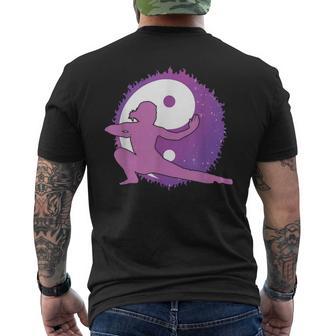 Artes Marciales Y Meditación Qigong Yin Y Yang Camiseta Hombre Estampado Espalda - Regaloses