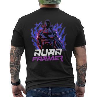 Aura Farmer Genialuperheroína De Anime Camiseta Hombre Estampado Espalda - Regaloses