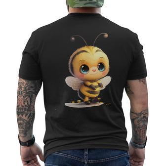 Avec Motif Abeille Mignonne Et Amusante T-shirt imprimé au dos - Cadeauxyz