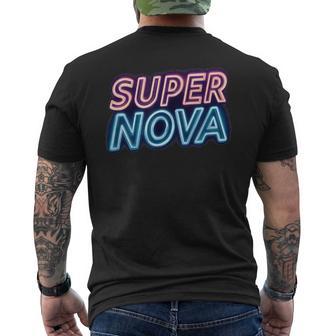 Awesome Supernova Colors Costume Men's T-shirt Back Print - Thegiftio UK