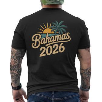 Bahamas Cruise 2026 Cruising Together Nassau Family Matching Men's T-shirt Back Print - Thegiftio UK