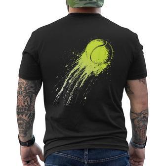 Balle De Tennis Rétro Pour Amateur De Tennis T-shirt imprimé au dos - Cadeauxyz