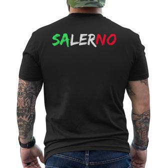 Bandiera Città Italiana Dialerno T-shirt da uomo con stampa posteriore - Novitaregali
