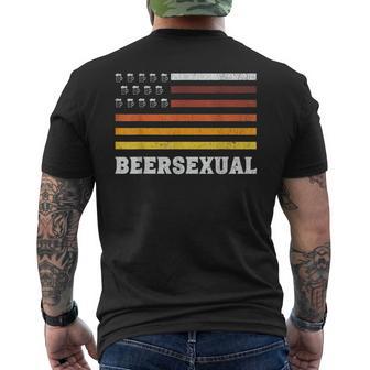 Beersexual Men's T-shirt Back Print - Thegiftio UK