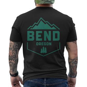 Bend Oregón In Mangas Camiseta Hombre Estampado Espalda - Regaloses