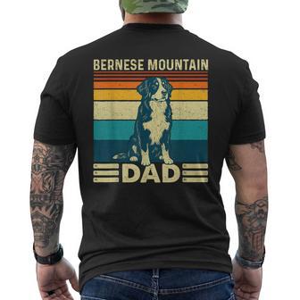 Bernerennenvater Berner Hundeliebhaber Berner Hund Papa T-Shirt mit Rückendruck - Geschenkecke