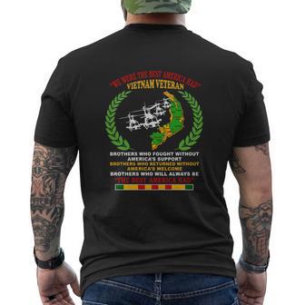 We Were The Best America Had Vietnam Veteran T Shirt Name Men's T-shirt Back Print | Seseable UK