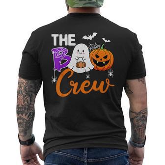 The Boo Crew Ghost Spooky Season Family Matching Halloween Men's T-shirt Back Print - Thegiftio UK