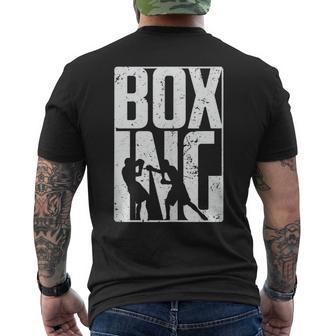 Boxeo In Mangas Camiseta Hombre Estampado Espalda - Regaloses