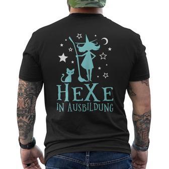 Bruja In Ausbildung Brujería Divertida Frase De Bruja Camiseta Hombre Estampado Espalda - Regaloses