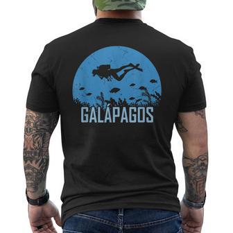 Buceo En Galápagos Increíbleidailvestreubacuática Camiseta Hombre Estampado Espalda - Regaloses