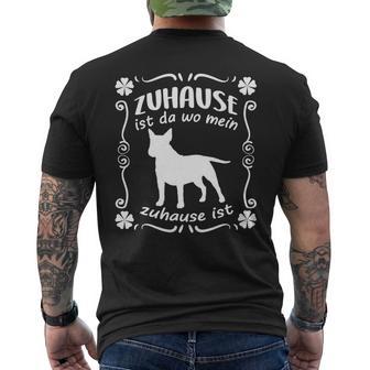 My Bullterrier -Oporte Para Perros Manga Larga Camiseta Hombre Estampado Espalda - Regaloses