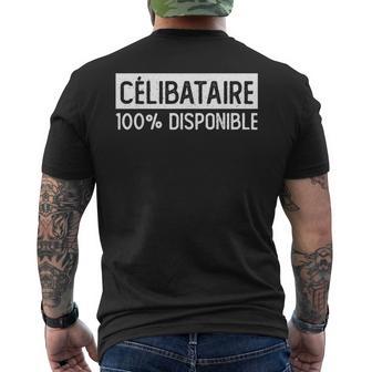 Cadeau Drôle Antiaint-Valentin Célibataire 100 Disponible T-shirt imprimé au dos - Cadeauxyz