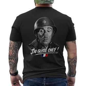 Cadeau Noel Drole J'ai Glissé Chef Humour La 7Eme Compagnie T-shirt imprimé au dos - Cadeauxyz