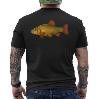 Cadeau Pêche Tanche Pêcheur Poisson D’Eau Douce T-shirt imprimé au dos - Cadeauxyz